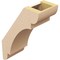 Ekena Millwork 5-inch W x 10-inch D x 14-inch H Olympic Rough Cedar Woodgrain TimberThane Knee Brace, Primed BRCUR05X10X14OLYRCPR - alternate 3